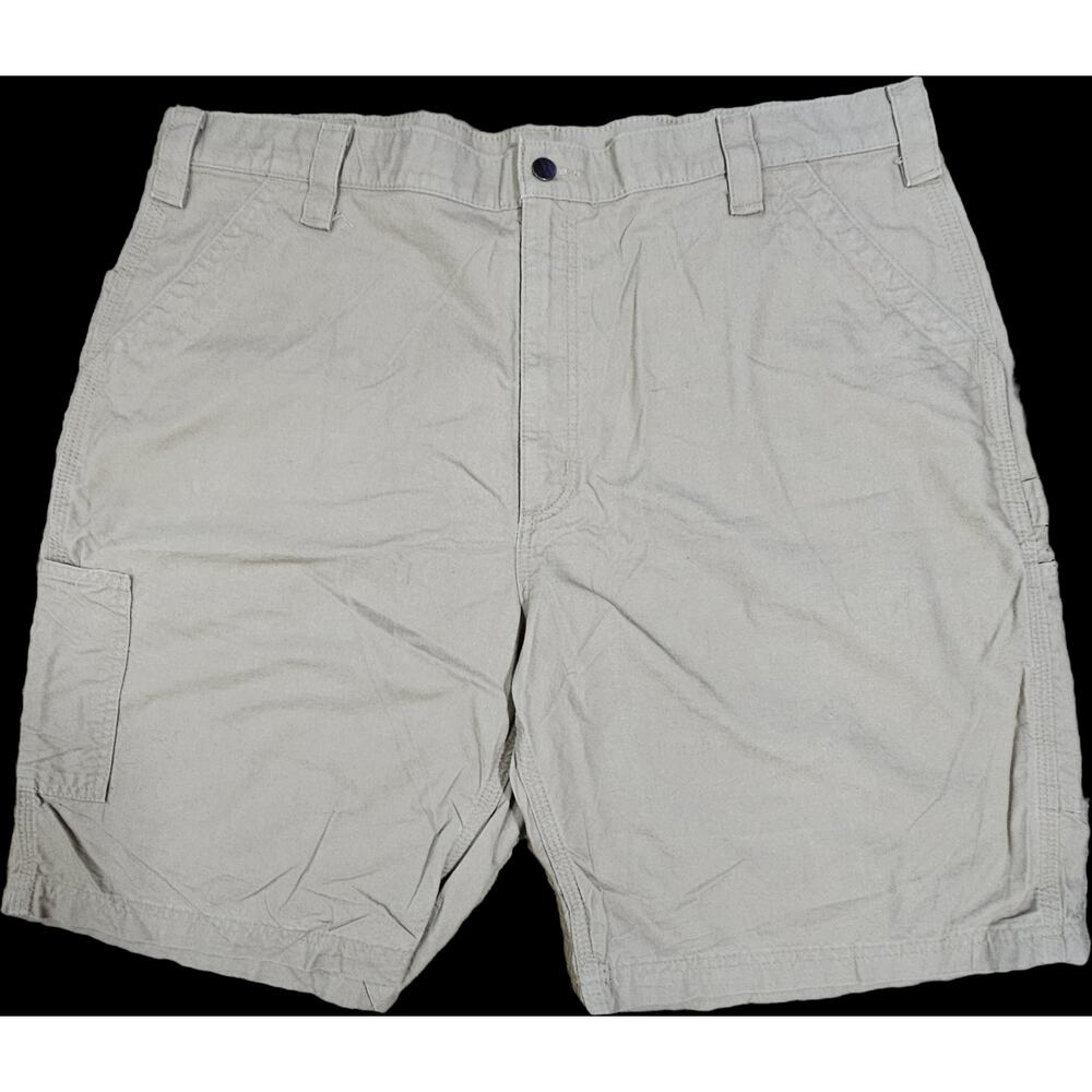 Carhartt B147 Khaki Canvas Ringspun Cotton Work Shorts NWOT Norm Gorpcore 42